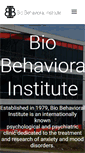 Mobile Screenshot of biobehavioralinstitute.com